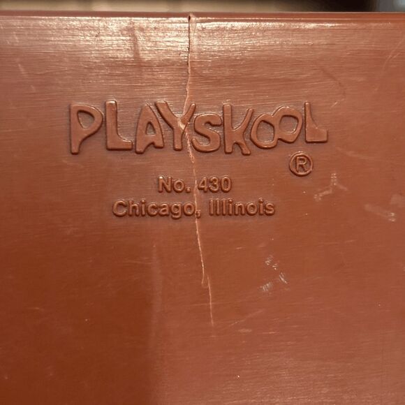 Vintage 1974 McDonalds Playskool Familiar Places Play Set Restaurant Trays Cars - Picture 13 of 13